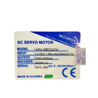 Mecapion APM-SB02ADK AC Servo Motor plus getriebe ple60