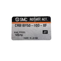 SMC CRB1BY50-90D-XF rotatorischer Pneumatik-Aktuator