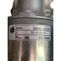Dunkermotoren GR63X55 DC-Motor mit Schneckengetriebe