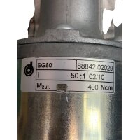 Dunkermotoren GR63X55 DC-Motor mit Schneckengetriebe