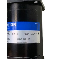 Sanyo Denki Sanmotion DC-Servomotor T511-012 3000 rpm