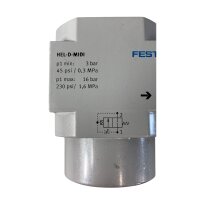 Festo HEL-D-MIDI 2/2‑Wege‑On/Off‑Ventil