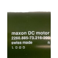 Maxon 2260.885-73.216-200 DC Motor
