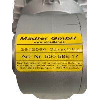 Mädler TP63B4 Schneckengetriebemotor 1350 rpm
