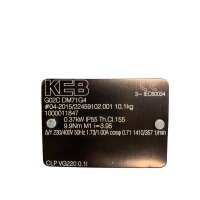 KEB G02C DM71G4 AC-Drehstrommotor mit Getriebe 0,37 kw...