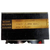 Neckar-Motoren M588/ I551044 AC-Getriebemotor 1250 rpm