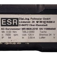 ESR MR 6929.2215 AC-Servomotor 7000 rpm