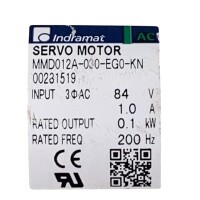 Indramat MMD012A-030-EG0-KN Servomotor 3000 rpm