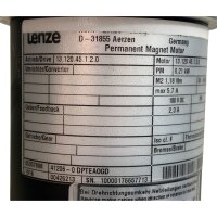 Lenze 13.120.45.1.2.0 Servomotor 00426213 0,21 kw 1700 rpm