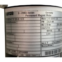 Lenze 13.120.45.1.2.0 Servomotor 00426213 0,21 kw 1700 rpm