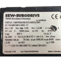 SEW PSF121 CMP50S/BK/KY/AK0H/SB1 Servomotor mit Getriebe...