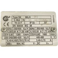 Seepex BN 5-6L Exzenterschneckenpumpe 1,5–4 m³/h 4 bar 0,6 kW – Industrie-Schneckenpumpe