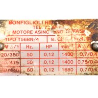 Bonfiglioli T56BN/4 Drehstrom-Asynchronmotor
