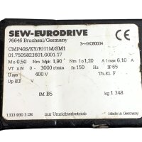 SEW CMP40S/KY/RH1M/SM1 Servomotor 3000 rpm