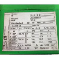 STAHL CraneSystems SU-X 12 43 214 elektrischer Getriebemotor