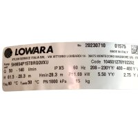 Lowara 5HM04P15TBRQQVXU Kreiselpumpe mit Motor...