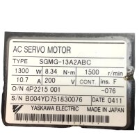 Yaskawa SGMG-13A2ABC Servomotor 1300 W 1500 rpm