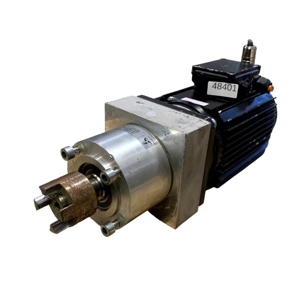 AMK Arnold Müller DV7-6-4-100 Servomotor mit Getriebe CP 115-M01-5-111-000 350 V 1,1 kW 1500 / 9000 rpm