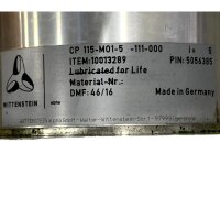 AMK Arnold Müller DV7-6-4-100 Servomotor mit Getriebe CP 115-M01-5-111-000 350 V 1,1 kW 1500 / 9000 rpm