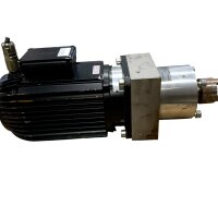 AMK Arnold Müller DV7-6-4-100 Servomotor mit Getriebe CP 115-M01-5-111-000 350 V 1,1 kW 1500 / 9000 rpm