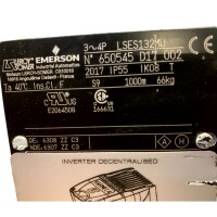 Leroy-Somer LSES132MU Elektromotor mit integriertem Frequenumrichter VARMECA 33T 750 380–690 V / 400–460 V 7,5 kW 1450 / 1766 rpm
