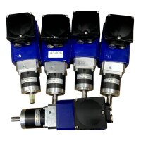 Groschopp IGKU 80-60 Asynchronmotor mit Gettriebe PLE060-025-SFSA3AD-T14  1360–1630 rpm