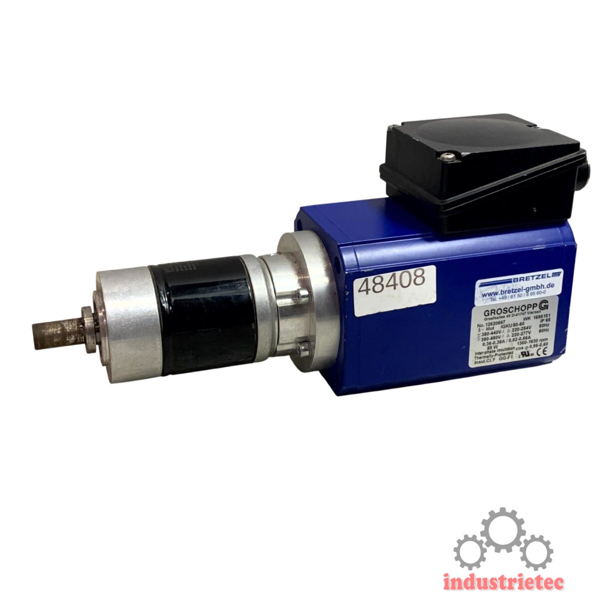 GROSCHOPP IGK 90-60 400/230V Getriebe Motor Induktionsmotor Induction GROSCHOPP IGK 90-60 400/230V Getriebe Motor Induktionsmotor Induction