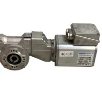 Groschopp IGKU 80-60 Drehstrommotor mit Getriebe PP45 Getriebemotor 85 W 1360-1630 rpm
