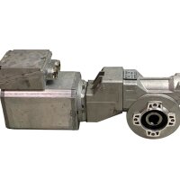 Groschopp IGKU 80-60 Drehstrommotor mit Getriebe PP45 Getriebemotor 85 W 1360-1630 rpm