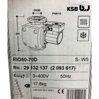 KSB RIO50-70D Umwälzpumpe 400 V