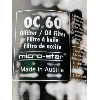 Mahle OC 60 Schraubbarer Ölfilter