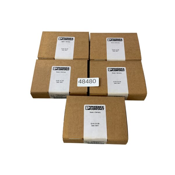 SET Inhalt 5 Stück!!! Phoenix Contact 27 44 58 4 Sub-D-Steckverbinder 91109