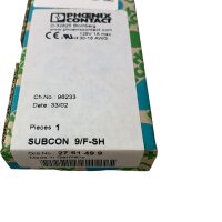 SET Inhalt 5 Stück!!! Phoenix Contact 27 61 49 9 D-Sub-Steckverbinder 96233