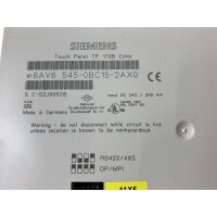 Siemens 6AV6 545-0BC15-2AX0 Touch Panel TP 170B Color