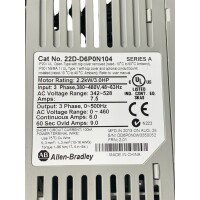 Allen-Bradley 22D-D6P0N104 Frequenzummrichtereinheit 22-RF012-BS