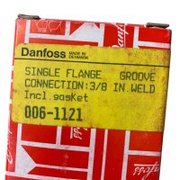 Danfoss 006-1121 Flansch 3/8" Schweiss