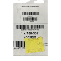 WAGO 750-337 Feldbuskoppler für CANopen