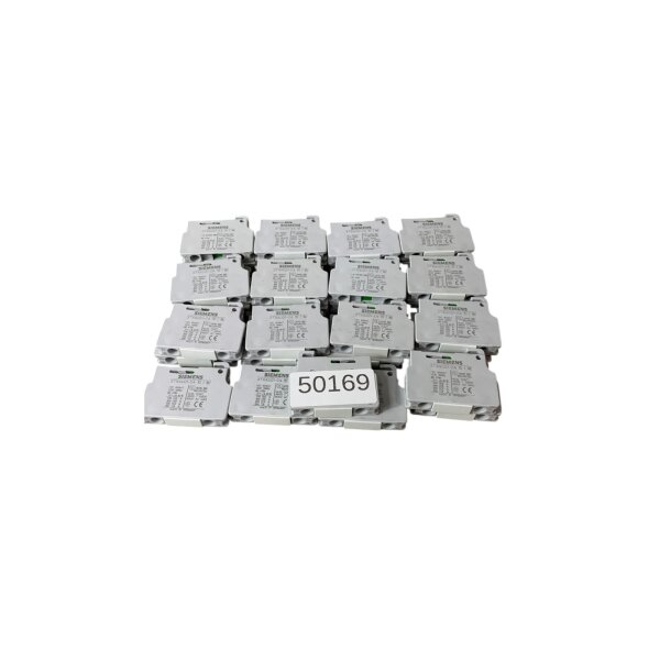 SET Inhalt 30 Stück!!! Siemens 3TX4001-2A Hilfsschaltermodul