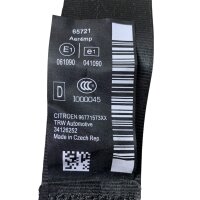 TRW Automotive GmbH 95025 Sicherheitsgurt mit Gurtstraffer Beifahrerseite vorne für Citroën C4 96771573XX
