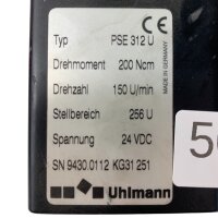Uhlmann PSE312U Elektrischer Stellantrieb