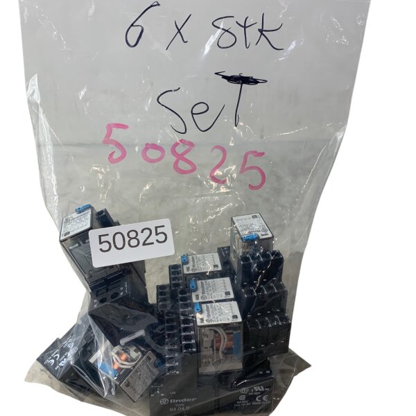 SET Inhalt 6 Stück!!! Finder 55.34.9.024.0040 Relais
