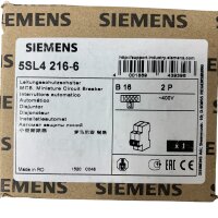 Siemens 5SL4 216-6 Leistungsschutzschalter 5SL4216-6