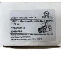 Ditech DT26052510 Membran-Sicherheitsventil für...
