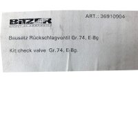 Bitzer 36910904 Bausatz Rückschlagventil Gr. 74 E-Bg