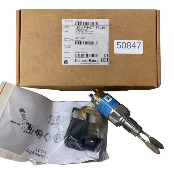 Endress + Hauser Liquiphant FTL20 Füllstandsgrenzschalter FTL20-0020 58013823