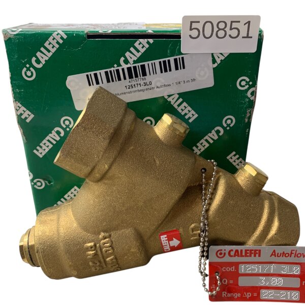 Caleffi 125171-3L0 automatischer Volumenstrombegrenzer