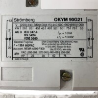 Strömberg (ABB) Leistungsschütz OKYM 90G21