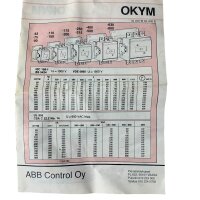 Strömberg (ABB) Leistungsschütz OKYM 90G21