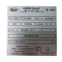 Igema LMC1 Wasserstandsregler 20-00005
