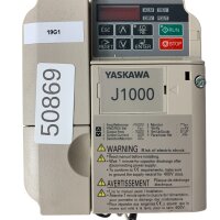 Yaskawa CIMR-JC4A0004BAA Frequenzumrichter J1000 +...